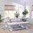 Lochlan Pine Solid Wood Dining Table-703981590