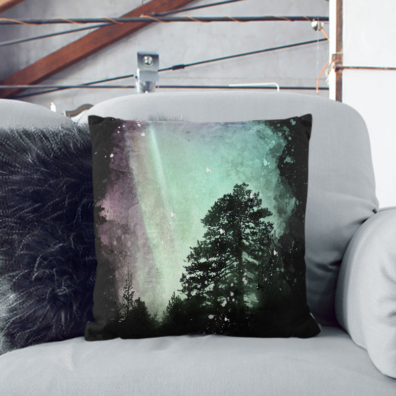 Square Throw Cushion, 40cm H x 40cm W x 15cm D, White