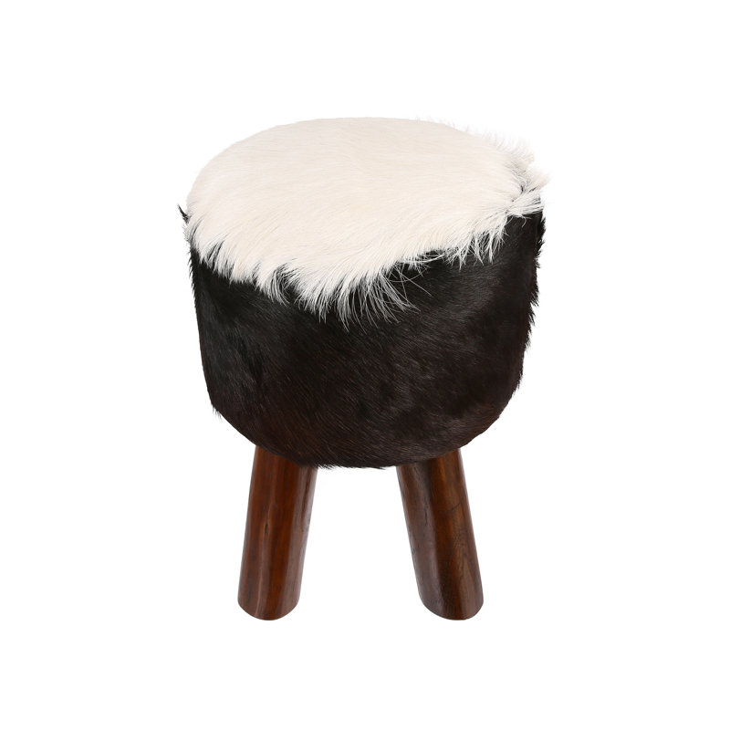 Hawthorn Solid Wood Accent Stool
