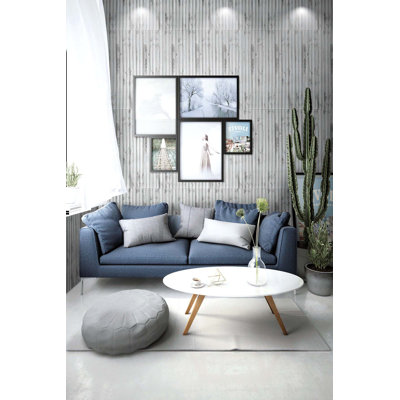 Panneau mural en vinyle auto-adhésif 28 "x 28" Falkirk Jura II