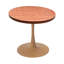Table de salle à manger 27 po Hallett avec plateau en panneau de fibres à densité moyenne et base en acier-1143113900-1143113903