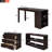 Low Study Loft Bed With Cabinet ,Shelves And Rolling Portable Desk ,Multiple Functions Bed-192378127
