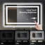Frameless LED Bathroom Mirror,Smart Mirror-2077242632-2077242685