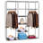 Raimondo 59.06'' Portable Wardrobe-2049449052