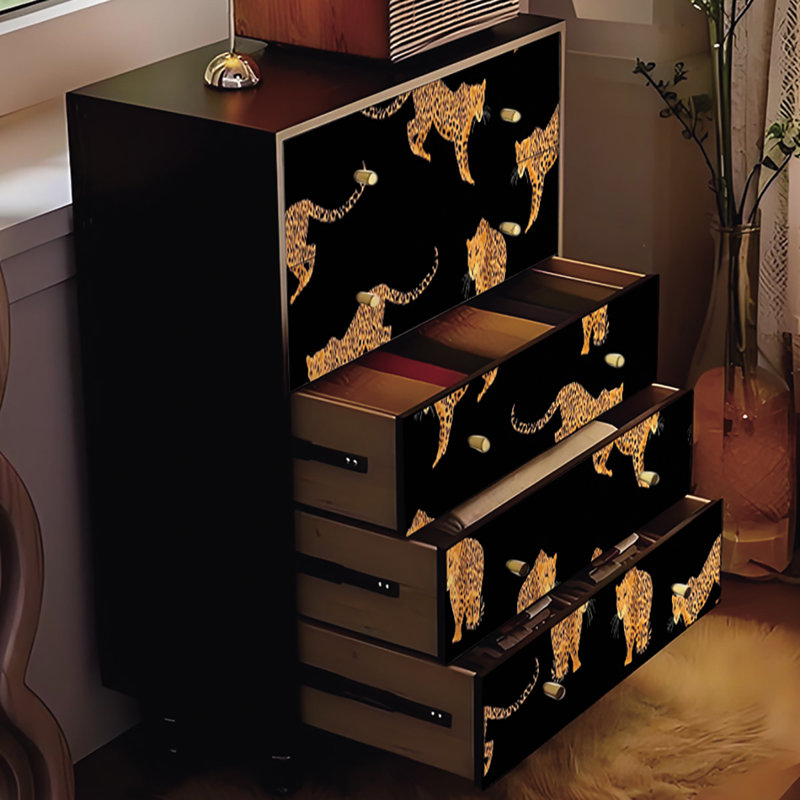 French home vintage storage decorative cabinet