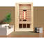 Marlow Home Co. Alayana 1 - Person Bluetooth Compatible FAR Infrared Sauna with Remote Control in Hemlock