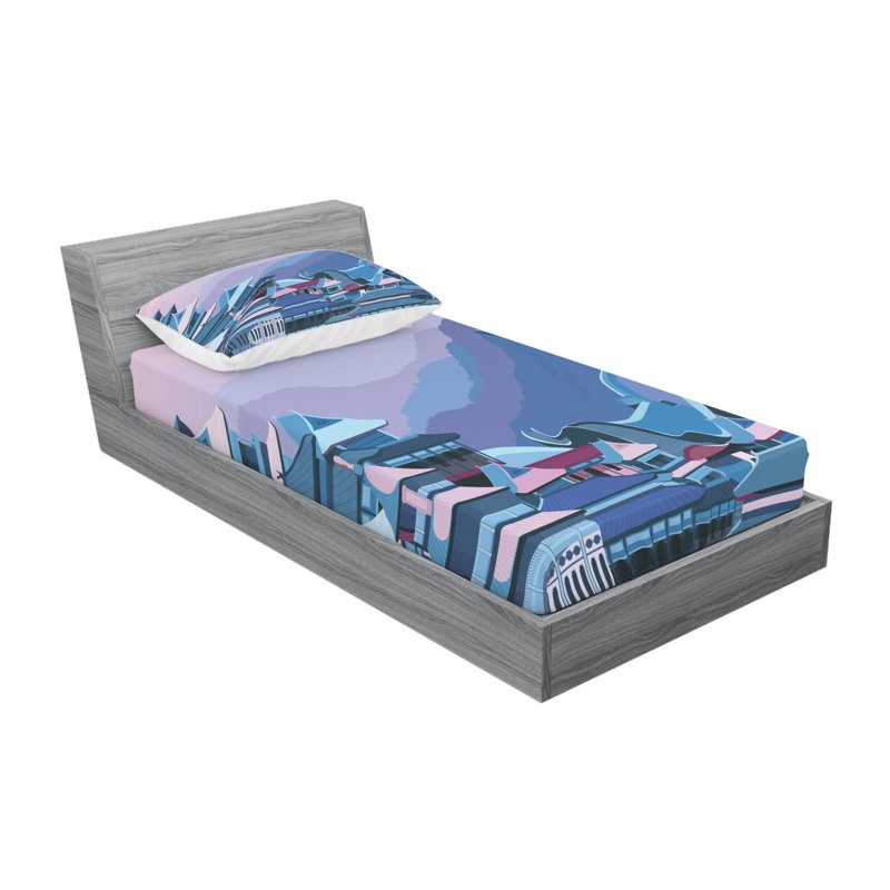 Microfiber Abstract Sheet Set