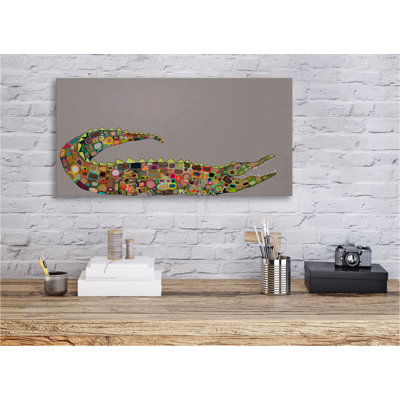 " Crocodile " by Eli Halpin Painting Print