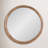 Breezewood Wooden Round Bathroom Wall Mirror-1876740762