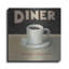 Luxe Coffee Art «Coffee Spot II» par James Wiens, Me «Coffee Spot II» par James Wiens