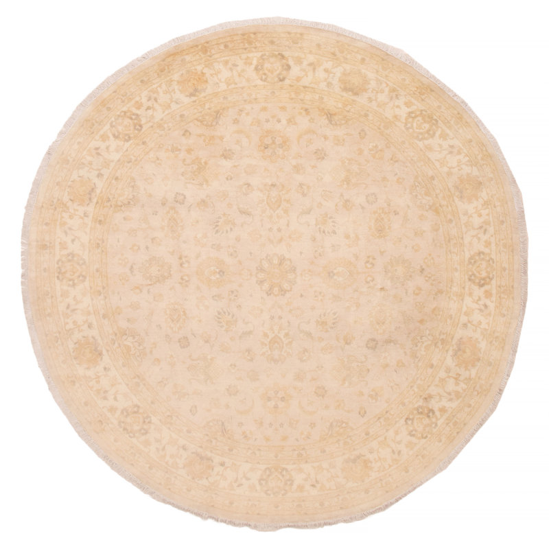 Tapis ivoire Peshawar Finest 8 pi 0 po x 8 pi 0 po