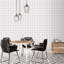 Just Kitchens Geometric Bee Hive Design 33' L x 21" W Wallpaper Roll-71254344