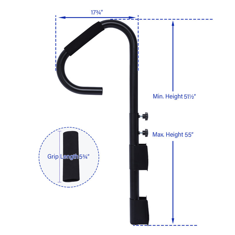 TC-HOMENY Handrail in Black
