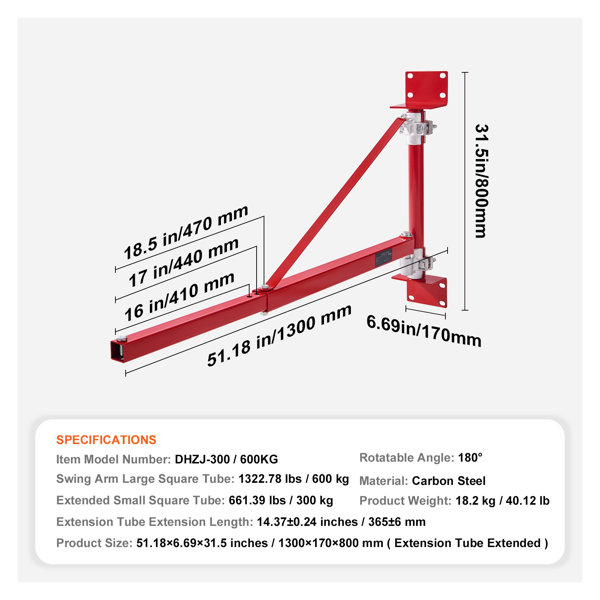Dimensions du produit