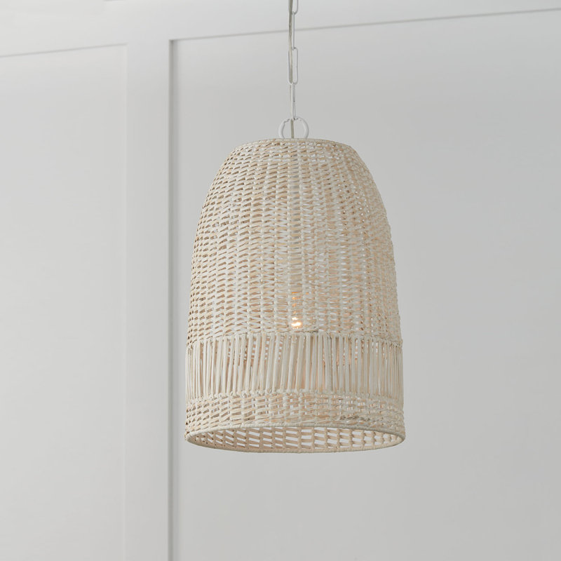 Hasley 1 - Light Jar Pendant, White