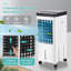 Humidificateur portatif à évaporation avec ventilateur sur roues