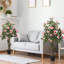 Halpin 110cm Faux Rose Tree in Pot