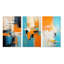 «Colorfields Deconstrstruction Minimal Abstract I», ensemble de 3 reproductions-419874001-419874015