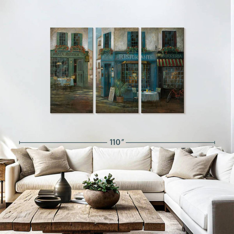 Lilie Pizza Rustica, 48" H x 74" W