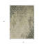 Tapis intérieur / extérieur 3 pi x 5 pi vert et beige