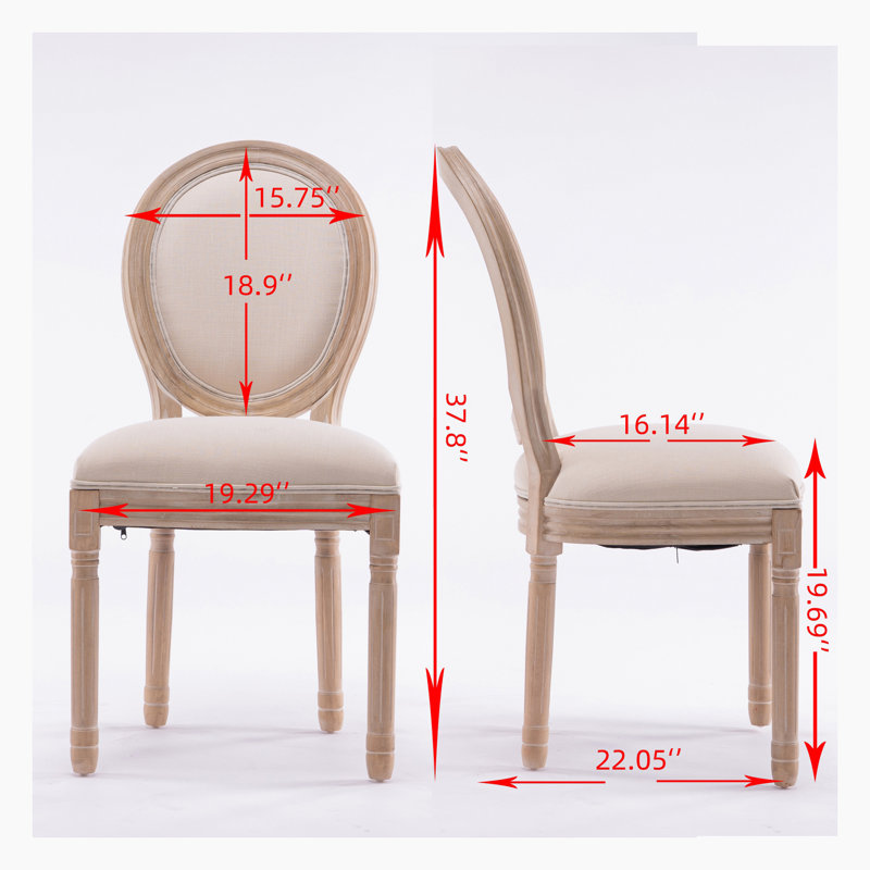 Tabouret en bois massif 29,9 po