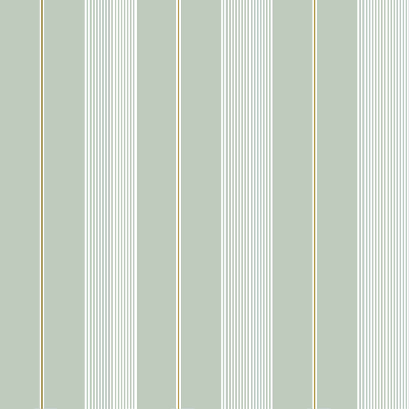 Oliver Stripe - Pale Green, Pale Green