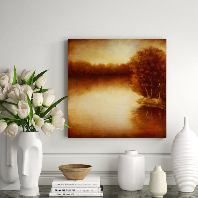 Horizon Gold Print by Jason Jarava, 50" H x 50" W x 1.5" D, Outdoor