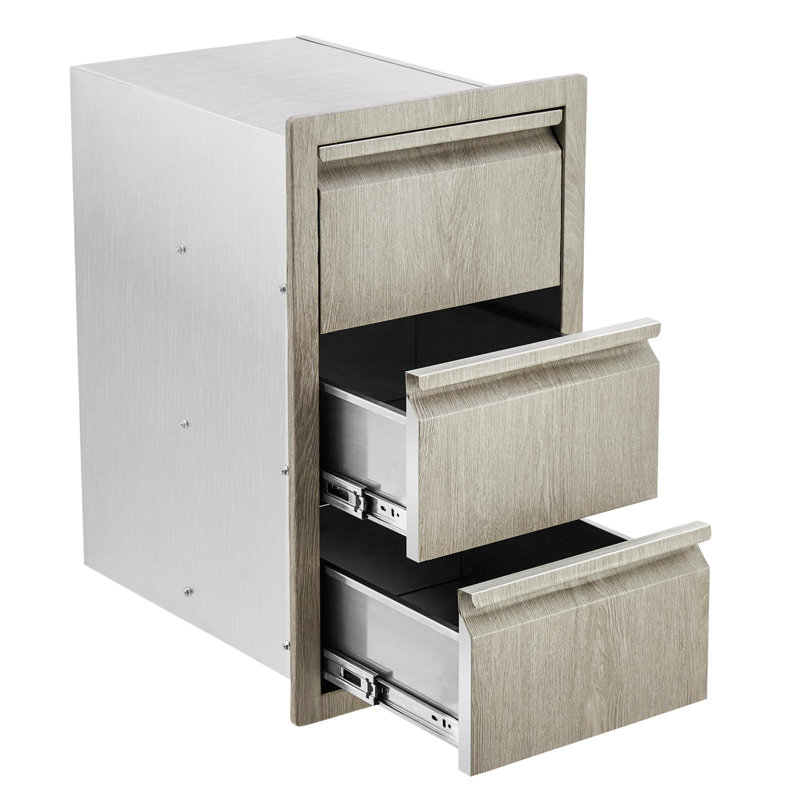 37.4 cm W Stainless Steel Sideboard