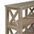 Nellis 46.5'' Console,Entry table,Hoyer table with 3-tiers open storage shelves-2038704201