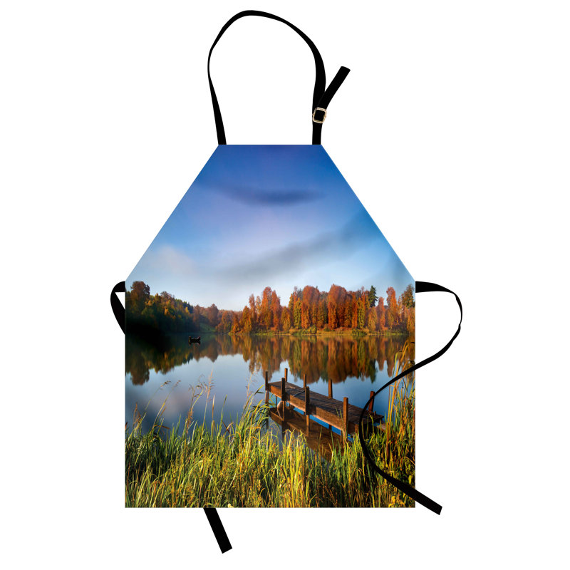 No Pattern Bib Apron