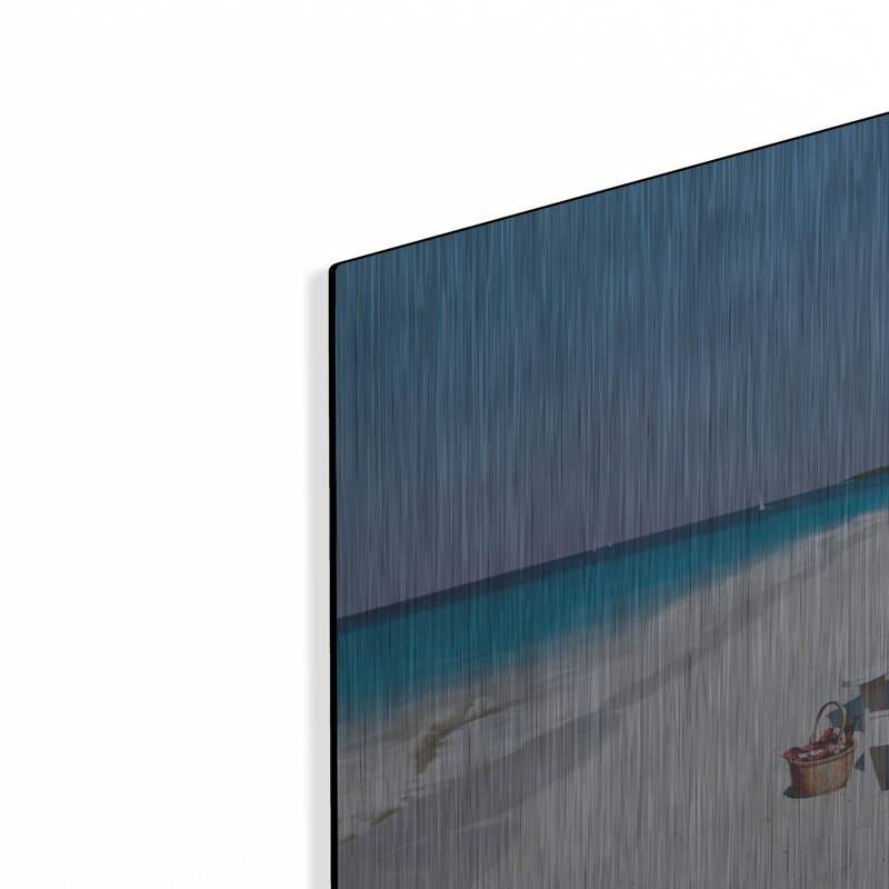«Beach Picnic» par Zhen-Huan Lu, H 12 po x l 16 po