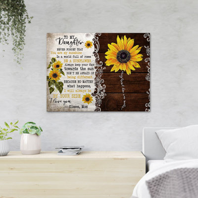Sunflowers - Wrapped Canvas Graphic Art
