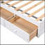 Orisfur. Lit plateforme simple avec rangement et 3 tiroirs-1341281204