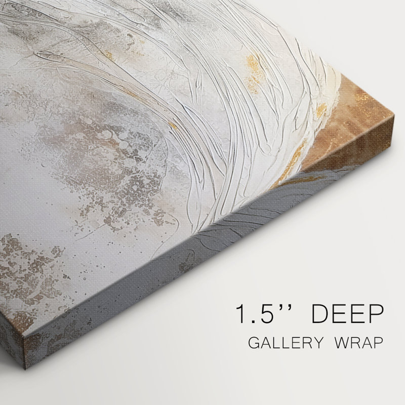 Abstract Series 4 #LXXV-Wide Gallery Wrapped Canvas, 12" H x 30" W