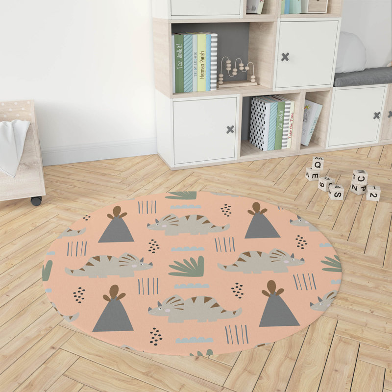 Tricera Watch Kids Play Mat, Round 5'