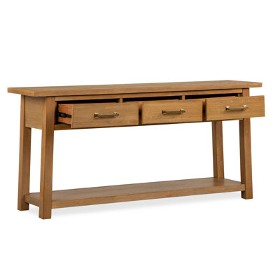 Console en bois massif 64 po Dunkirk