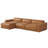 Hamall Nathan Full Aniline Leather Modular Sofa With Down Feather-932202388-932187568