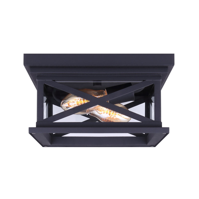 Hackler Glass Flush Mount