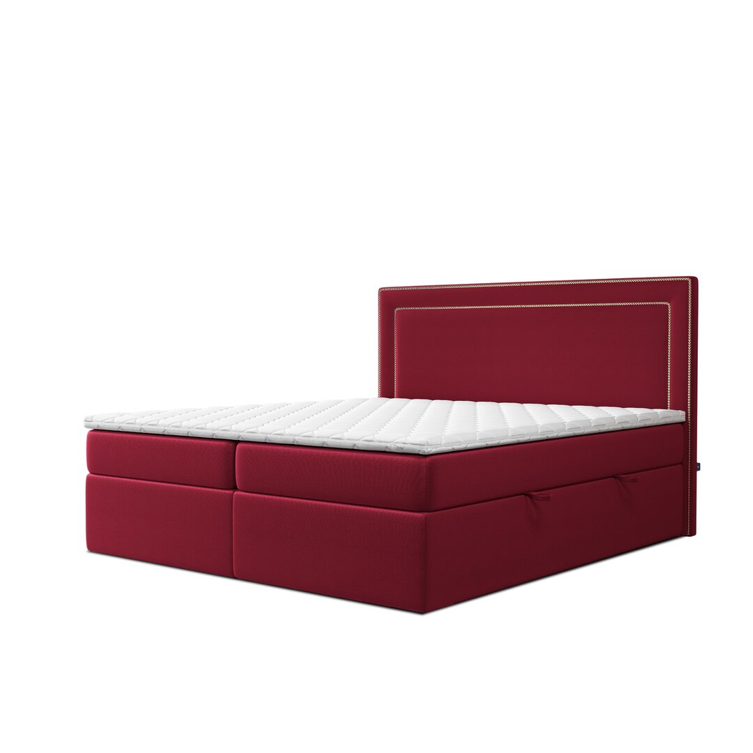 Boxspringbett Sceinnker mit Topper und Bettkasten