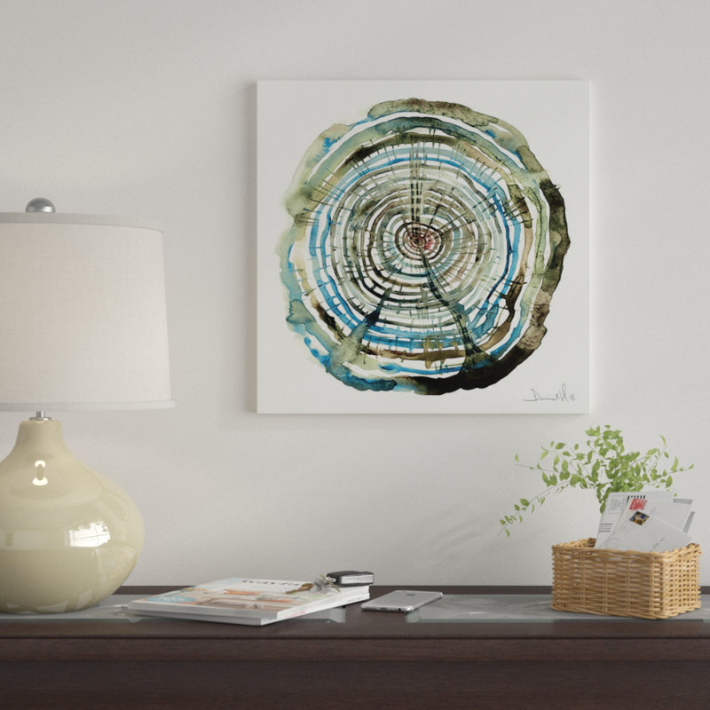 «Water Oak» par Dan Hobday - reproduction imprimée, H 26 po x l 26 po x P 1,5 po