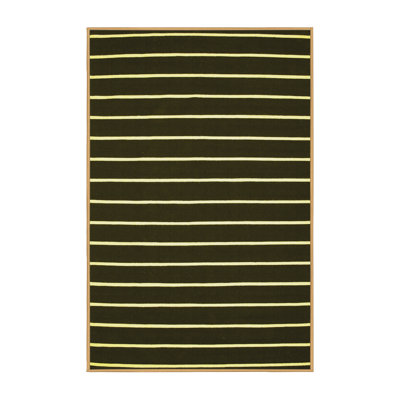 Washable Abstract Indoor Rug
