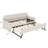 Twin Size Upholstery Daybed With Trundle And USB Charging Design,Trundle Can Be Flat Or Erected,Beige-144162868