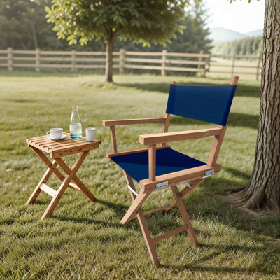 LuXeo Russell Teak Director Chair