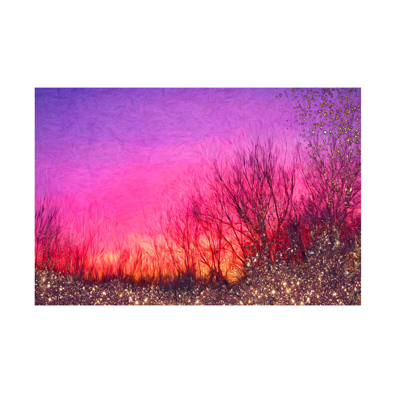 Œuvre d'art sur toile, Tina Lavoie, H 16 po x l 24 po