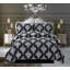 Gina Polyester Damask Bedspread with Pillow Shams-1407373906-1407373905