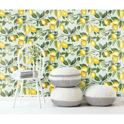 Peel & Stick Floral Roll