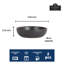 Wazee Matte Serving Bowl-261132930