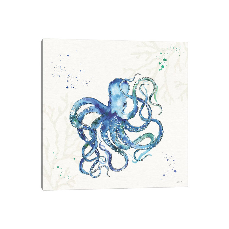 Deep Sea II No Words by Anne Tavoletti - Wrapped Canvas Print, 30.48cm H x 30.48cm W