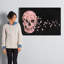 « a magnifique deces », impression sur toile tendue-22647971