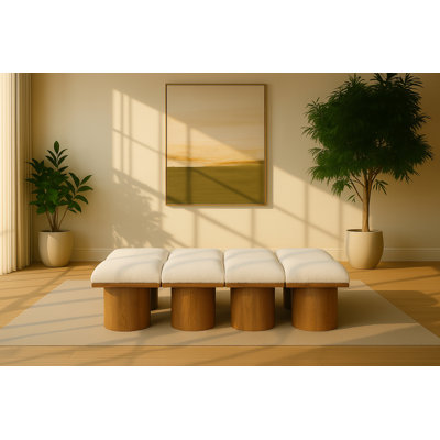 Banc rembourré Horatia